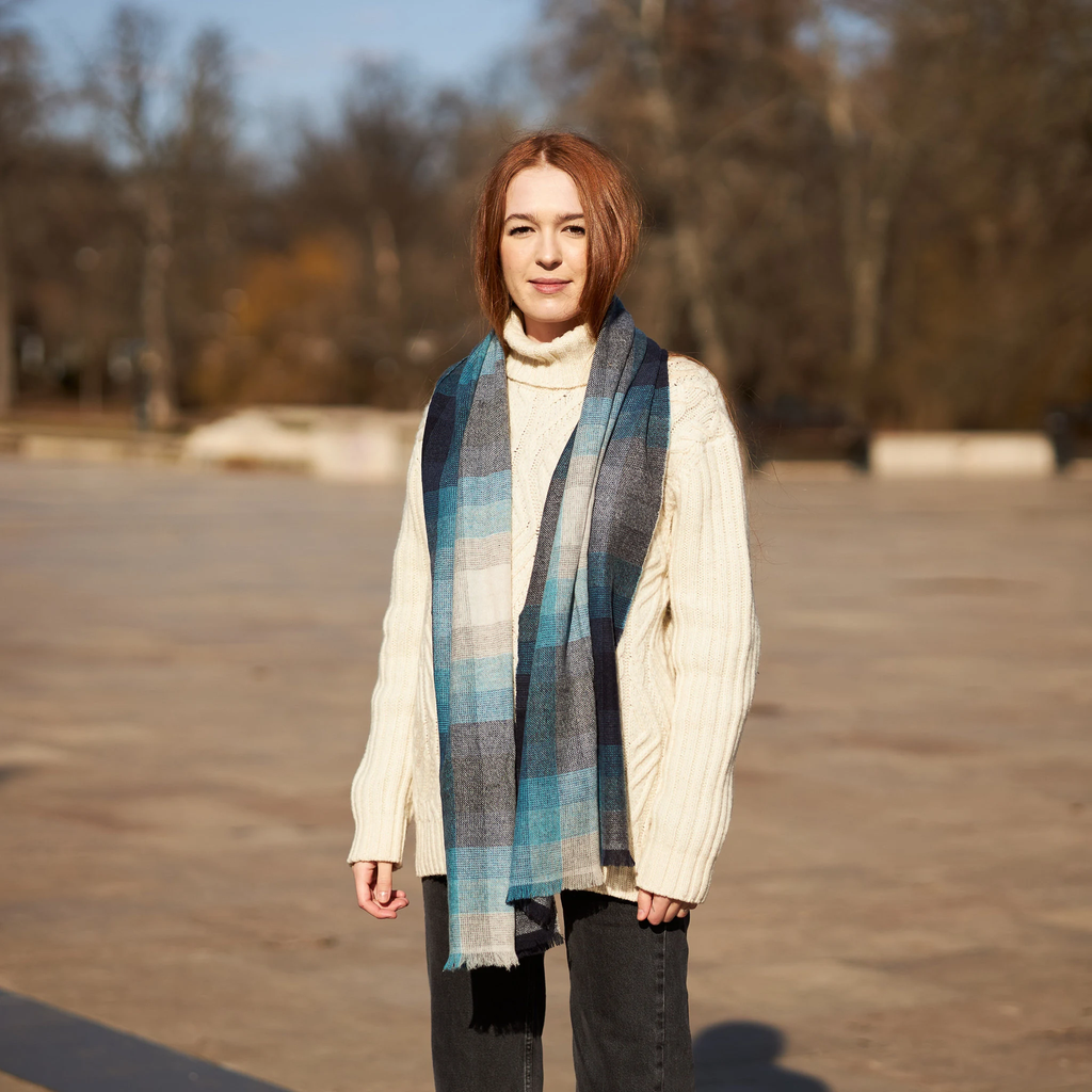 Atlantic Blue Plaid