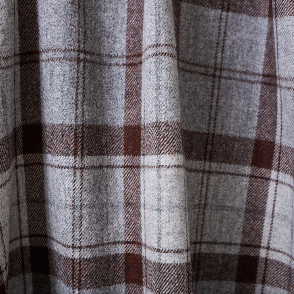 Teak Grey Donegal Check